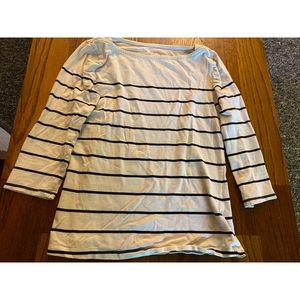 Black & White Striped Blouse